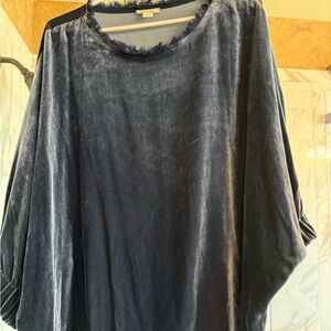 Sundance Blue Velvet Women's Blouse